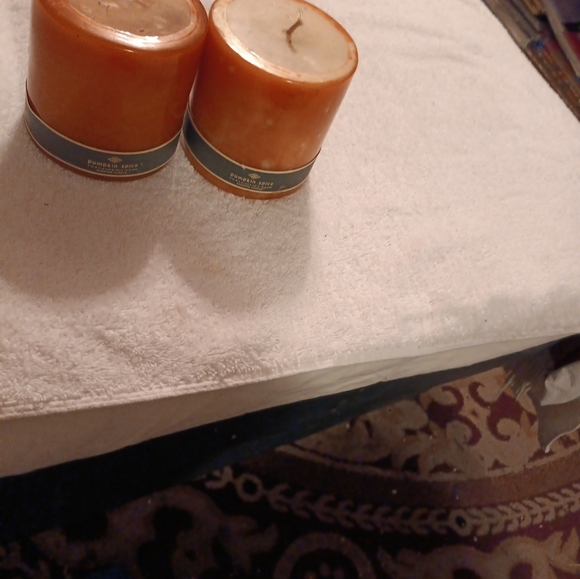 Pumpkin spice candles 4in x4in - Picture 4 of 4